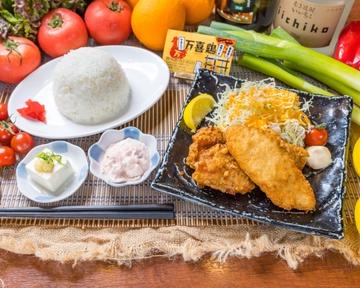 白身魚フライ定食