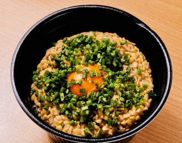 ネギまみれ納豆ごはん Green Onion with Fermented Soybean and Rice