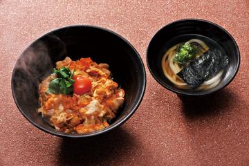国産鶏 親子丼(うどん一汁付)