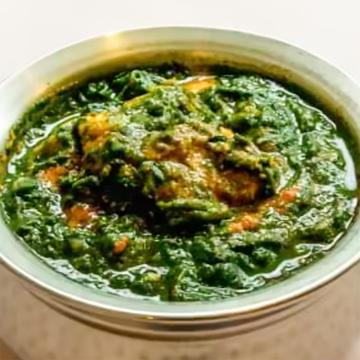 サグチキンカレー/Sag chicken curry