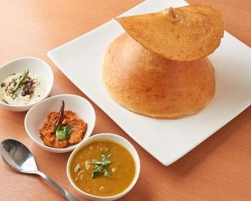 マサラドーサまたはギードーサのセット Masala Dosa or Ghee Dosa Set