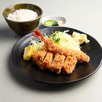 ヒレエビフライ定食