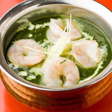 サグプラウン Prawn Saag