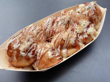 ミシュラン掲載店で修業した焼き師のたこ焼き(ソースマヨ味)8個入
