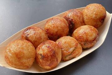 ミシュラン掲載店で修業した焼き師のたこ焼き(ゴマ油塩味)8個入
