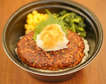 魅惑の和風おろしハンバーグ丼