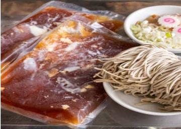 中華そばセット(生麺での提供)