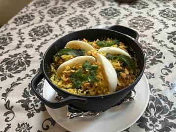 プラウンビリヤニ Prawn Biryani