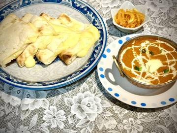 バターチキン＆チーズナンセットButter chicken ＆ Cheese Naan Set