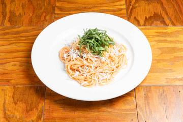 シラスと明太子の紫蘇和風パスタ