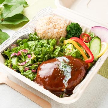 特製デミグラスソース牛100%ハンバーグ Demi Glace Hamburg