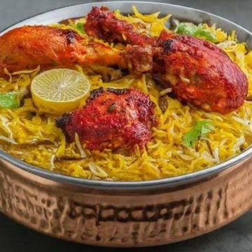 タンドリーチキンビリヤニ tandoori chicken biriyani