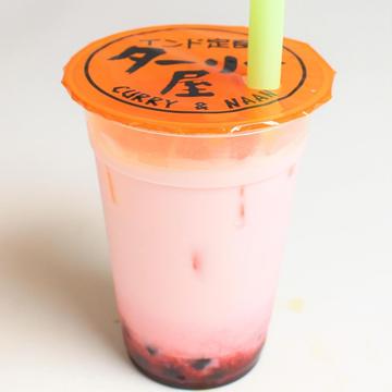 【8】イチゴミルクタピオカ Mサイズ Strawberry Milk Tapioca