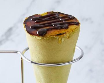 抹茶チョコアイスクレープブリュレ Matcha ＆ Choco Ice Cream Crepe Brulee