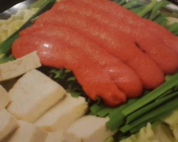 元祖博多もつ鍋定食 明太子のせ(ライスつき)