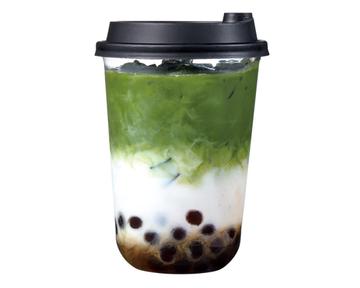 本格タピオカ天空の抹茶ラテ
