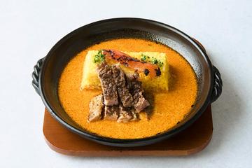 【ステーキ100g】豚肩ロースステーキカレー