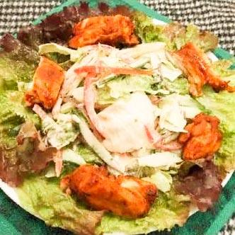 タンドリーチキンサラダTandoori chicken salad