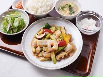 八宝菜定食