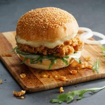 韓国辛口ヤンニョムチキンバーガー