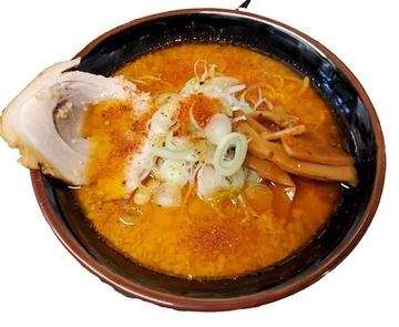 こってり背脂旨辛味噌らーめん
