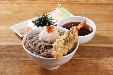 辛味おろしエビ天もりそば