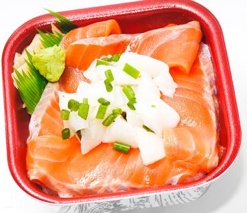 サーモンえんがわ丼