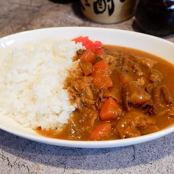 大盛もつ煮カレーライス
