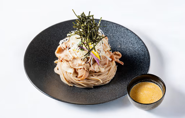 豚しゃぶつけ蕎麦(ごまダレ)