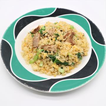 青菜入り豚バラ炒飯