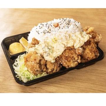 タルタル鳥唐揚げお弁当-Tarutaru 5p chicken karaage bento set