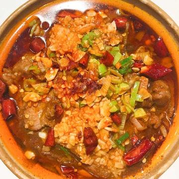 牛肉の四川風