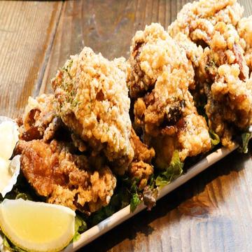 焼き鳥屋の鶏の唐揚げ 12個盛り