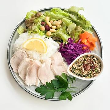 カオマンガイ風 柔らか胸肉の高タンパク弁当