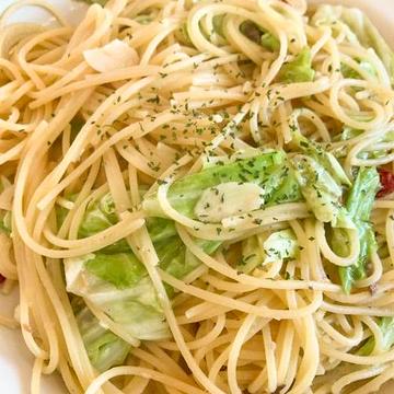 キャベツのアンチョビパスタ