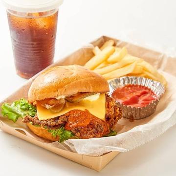ホットチーズフィレバーガーセット