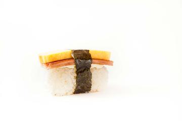 玉子inスパムにぎり