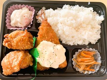 アジフライ弁当