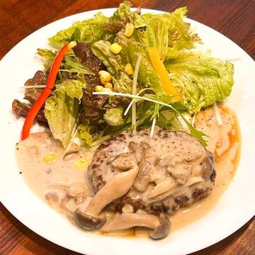 ポルチーニハンバーグ