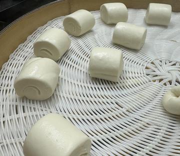 中華蒸しパン 練乳和え