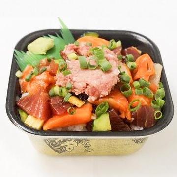 バラねぎとろ丼 バラネタ、ネギトロ