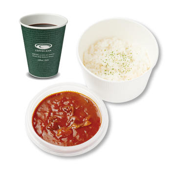 昔懐かしいハヤシライスセットHashed beef Rice Set