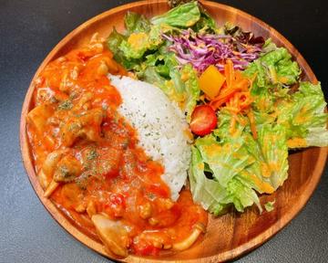チキントマトプレート 大盛り