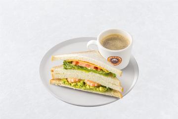 エビアボカド＆フレッシュ野菜のコンビサンドセット