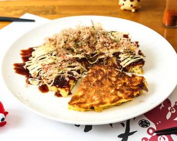 イカ玉 Squid Okonomiyaki