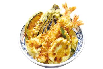野菜増し天丼