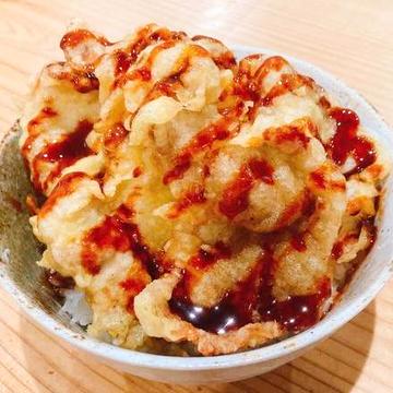 豚天丼(甘辛タレ) ご飯大盛り無料！