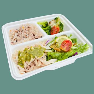 鶏むねセット (セレクトソース掛け)Chicken Breast Set (Select Sauce)