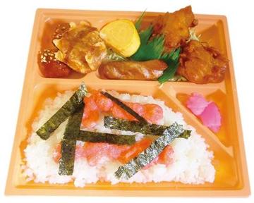 唐揚げ明太だし巻弁当