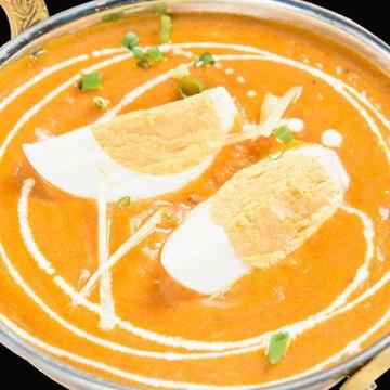 【単品】キーマゆで卵カレー/Keem egg curry